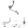 Küchenspüle mit weißer Granitschüssel von vidaXL, Sinkt - Ref: Foro24-144869, Preis: 137,07 €, Rabatt: %