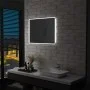 Bathroom wall mirror with LED and touch sensor 80x60 cm by vidaXL, Mirrors - Ref: Foro24-144736, Price: 140,11 €, Discount: %