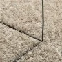 Alfombra pelo largo aspecto brillante ISTAN beige Ø 160 cm de , Alfombras - Ref: Foro24-375660, Precio: 59,56 €, Descuento: %