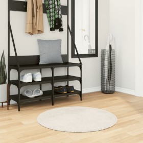 Langflor-Teppich ISTAN in glänzender Optik, cremefarben, Ø 80 cm von , Teppiche - Ref: Foro24-375669, Preis: 21,48 €, Rabatt: %