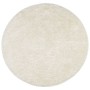 ISTAN shiny look long pile rug cream Ø 80 cm by , Rugs - Ref: Foro24-375669, Price: 21,48 €, Discount: %