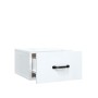 Glänzend weißer Wand-Nachttisch 35x35x20 cm von vidaXL, Nachttische - Ref: Foro24-812864, Preis: 31,35 €, Rabatt: %