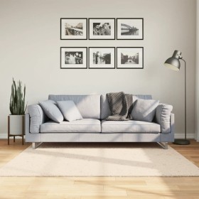 HUARTE beige waschbarer weicher Kurzflorteppich 160x160 cm von , Teppiche - Ref: Foro24-375021, Preis: 82,49 €, Rabatt: %
