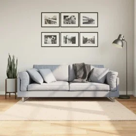 HUARTE beige waschbarer weicher Kurzflorteppich 160x160 cm von , Teppiche - Ref: Foro24-375021, Preis: 81,00 €, Rabatt: %
