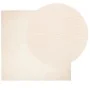 HUARTE beige waschbarer weicher Kurzflorteppich 160x160 cm von , Teppiche - Ref: Foro24-375021, Preis: 80,95 €, Rabatt: %