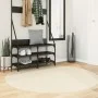 HUARTE cremefarbener waschbarer weicher Kurzflorteppich Ø 160 cm von , Teppiche - Ref: Foro24-375049, Preis: 84,45 €, Rabatt: %