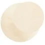 HUARTE cremefarbener waschbarer weicher Kurzflorteppich Ø 160 cm von , Teppiche - Ref: Foro24-375049, Preis: 84,45 €, Rabatt: %