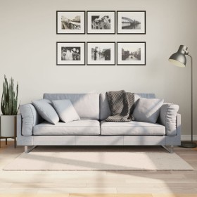 HUARTE beige waschbarer weicher Kurzflorteppich 80x150 cm von , Teppiche - Ref: Foro24-375014, Preis: 41,42 €, Rabatt: %