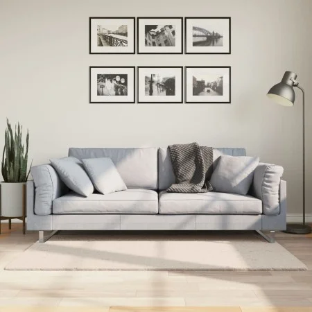 HUARTE beige washable soft short pile rug 80x150 cm by , Rugs - Ref: Foro24-375014, Price: 40,58 €, Discount: %