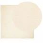 HUARTE cream washable soft short pile rug 120x120 cm by , Rugs - Ref: Foro24-375037, Price: 53,72 €, Discount: %