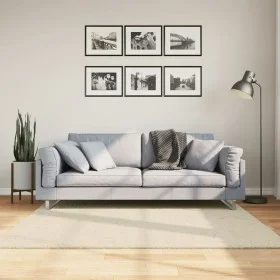 HUARTE cremefarbener waschbarer weicher Kurzflorteppich 160x160 cm von , Teppiche - Ref: Foro24-375040, Preis: 66,25 €, Rabat...