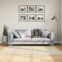 Alfombra de pelo corto suave lavable HUARTE crema 160x160 cm de , Alfombras - Ref: Foro24-375040, Precio: 74,77 €