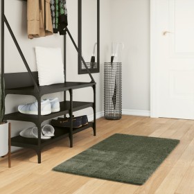 HUARTE Forest Green Soft Washable Short Pile Rug 60x110 cm by , Rugs - Ref: Foro24-375089, Price: 32,08 €, Discount: %