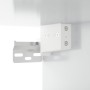 Glänzend weißer Wand-Nachttisch 35x35x20 cm von vidaXL, Nachttische - Ref: Foro24-812864, Preis: 31,35 €, Rabatt: %