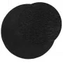 HUARTE waschbarer weicher Kurzflorteppich schwarz Ø 200 cm von , Teppiche - Ref: Foro24-375126, Preis: 109,82 €, Rabatt: %