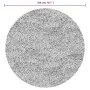 HUARTE washable soft short pile rug black Ø 200 cm by , Rugs - Ref: Foro24-375126, Price: 109,82 €, Discount: %