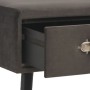 Gray velvet coffee table 80x40x46 cm by vidaXL, Coffee table - Ref: Foro24-247547, Price: 73,41 €, Discount: %