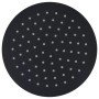Cabezal de ducha efecto lluvia acero inox redondo negro 20 cm en Cabezales de ducha | Comprar online en Foro24