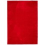 Alfombra de pelo corto suave lavable HUARTE rojo 140x200 cm