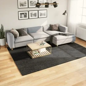ISTAN anthrazitfarbener Langhaar-Teppich in glänzender Optik, 200 x 280 cm von , Teppiche - Ref: Foro24-375643, Preis: 105,85...