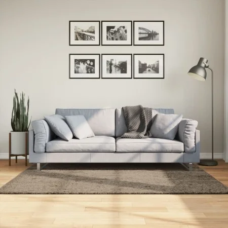 Langhaarteppich ISTAN in grauer glänzender Optik, 120 x 170 cm von , Teppiche - Ref: Foro24-375676, Preis: 41,19 €, Rabatt: %