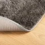 Langflor-Teppich ISTAN in grauer glänzender Optik, Ø 80 cm von , Teppiche - Ref: Foro24-375681, Preis: 20,84 €, Rabatt: %