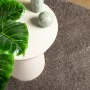 Alfombra pelo largo aspecto brillante ISTAN gris Ø 80 cm de , Alfombras - Ref: Foro24-375681, Precio: 20,82 €, Descuento: %