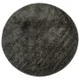 ISTAN anthracite shiny look long pile rug Ø 160 cm by , Rugs - Ref: Foro24-375648, Price: 55,58 €, Discount: %