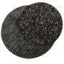 ISTAN anthrazit glänzender Langflorteppich Ø 160 cm von , Teppiche - Ref: Foro24-375648, Preis: 56,20 €, Rabatt: %