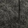 ISTAN anthracite shiny look long pile rug Ø 160 cm by , Rugs - Ref: Foro24-375648, Price: 55,58 €, Discount: %
