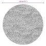 ISTAN gray shiny look long pile rug Ø 120 cm by , Rugs - Ref: Foro24-375683, Price: 38,03 €, Discount: %