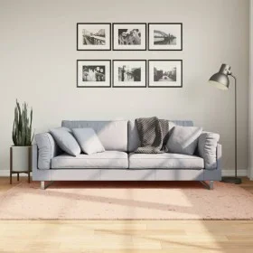 HUARTE rosa waschbarer weicher Kurzflorteppich 140x200 cm von , Teppiche - Ref: Foro24-375153, Preis: 53,12 €, Rabatt: %