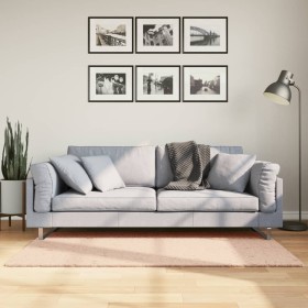 HUARTE rosa waschbarer weicher Kurzflorteppich 80x150 cm von , Teppiche - Ref: Foro24-375147, Preis: 29,62 €, Rabatt: %