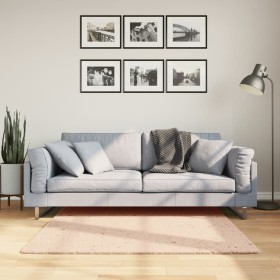 HUARTE pink washable soft short pile rug 120x120 cm by , Rugs - Ref: Foro24-375151, Price: 38,38 €, Discount: %