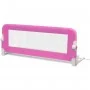 Child bed safety railing 2 pcs pink 102x42 cm by vidaXL, Safety railings - Ref: Foro24-276085, Price: 51,76 €, Discount: %