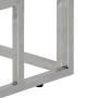 Mesa consola acero inoxidable plateado madera maciza reciclada de , Mesas consola - Ref: Foro24-350008, Precio: 99,69 €, Desc...