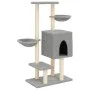 Cat scratching post with light gray sisal posts 117 cm by , Cat furniture - Ref: Foro24-172119, Price: 50,02 €, Discount: %