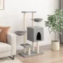Cat scratching post with light gray sisal posts 117 cm by , Cat furniture - Ref: Foro24-172119, Price: 50,02 €, Discount: %