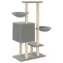 Cat scratching post with light gray sisal posts 117 cm by , Cat furniture - Ref: Foro24-172119, Price: 50,02 €, Discount: %
