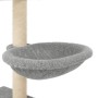 Katzenkratzbaum mit hellgrauen Sisalstämmen, 117 cm von , Katzenmöbel - Ref: Foro24-172119, Preis: 50,78 €, Rabatt: %