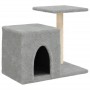 Katzenkratzbaum mit hellgrauen Sisalstämmen 50,5 cm von , Katzenmöbel - Ref: Foro24-172125, Preis: 24,13 €, Rabatt: %