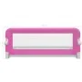 Barandilla de seguridad cama de niño 2 uds rosa 102x42 cm de vidaXL, Barandillas de seguridad - Ref: Foro24-276085, Precio: 5...