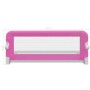 Barandilla de seguridad cama de niño 2 uds rosa 102x42 cm de vidaXL, Barandillas de seguridad - Ref: Foro24-276085, Precio: 5...
