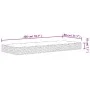 Colchón de muelles Bonnell firmeza media 80x200 cm de , Colchones - Ref: Foro24-372983, Precio: 127,03 €, Descuento: %