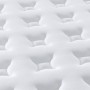 Colchón de muelles ensacados firmeza media 160x200 cm