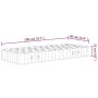 Medium firm pocket spring mattress 90x200 cm by , Mattresses - Ref: Foro24-372827, Price: 172,74 €, Discount: %
