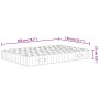 Medium firm pocket spring mattress 140x200 cm by , Mattresses - Ref: Foro24-372831, Price: 309,52 €, Discount: %