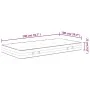 Medium firm pocket spring mattress 100x200 cm by , Mattresses - Ref: Foro24-372850, Price: 189,06 €, Discount: %