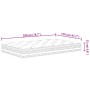 Medium firm pocket spring mattress 120x200 cm by , Mattresses - Ref: Foro24-372917, Price: 263,16 €, Discount: %