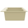 Küchenspüle aus Granit mit zwei beigen Becken von vidaXL, Sinkt - Ref: Foro24-144851, Preis: 301,64 €, Rabatt: %